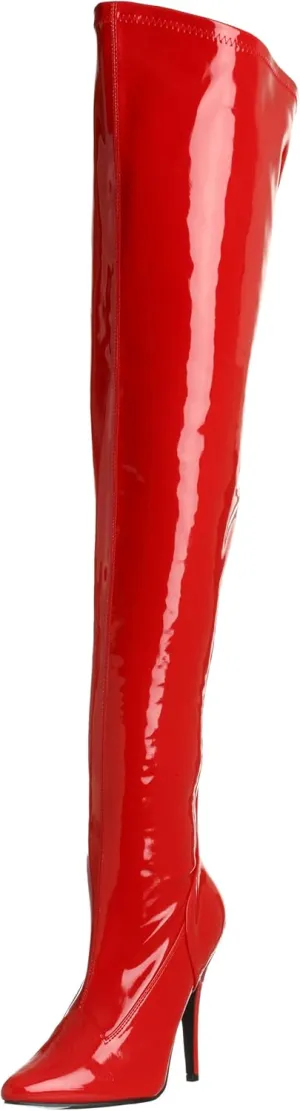 Pleaser Women's Seduce-3000 Thigh-high Boots