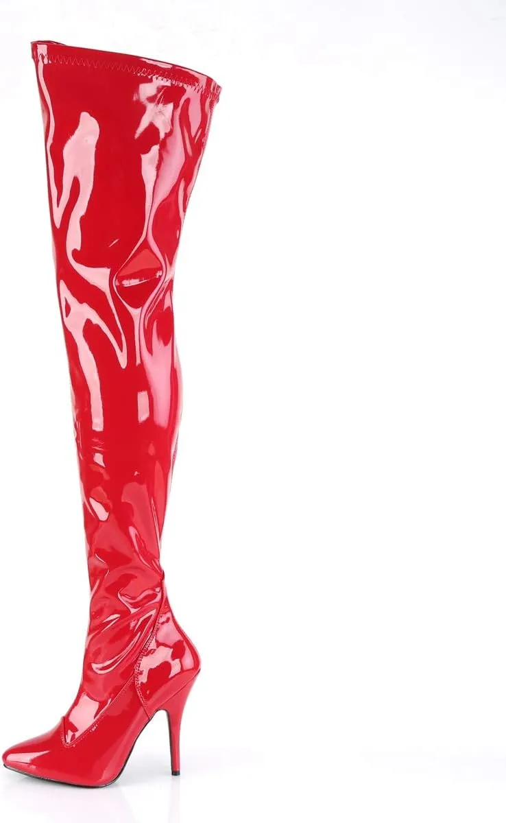Pleaser Women's Seduce-3000 Thigh-high Boots