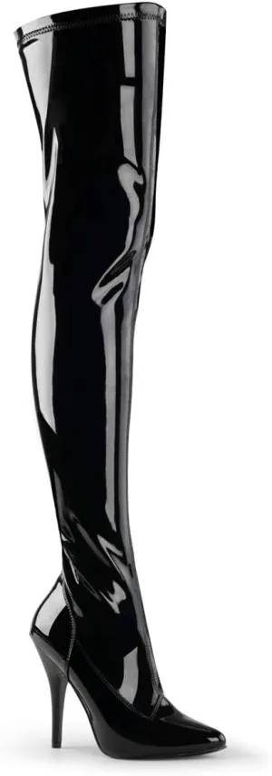 Pleaser Women's Seduce-3000 Thigh-high Boots
