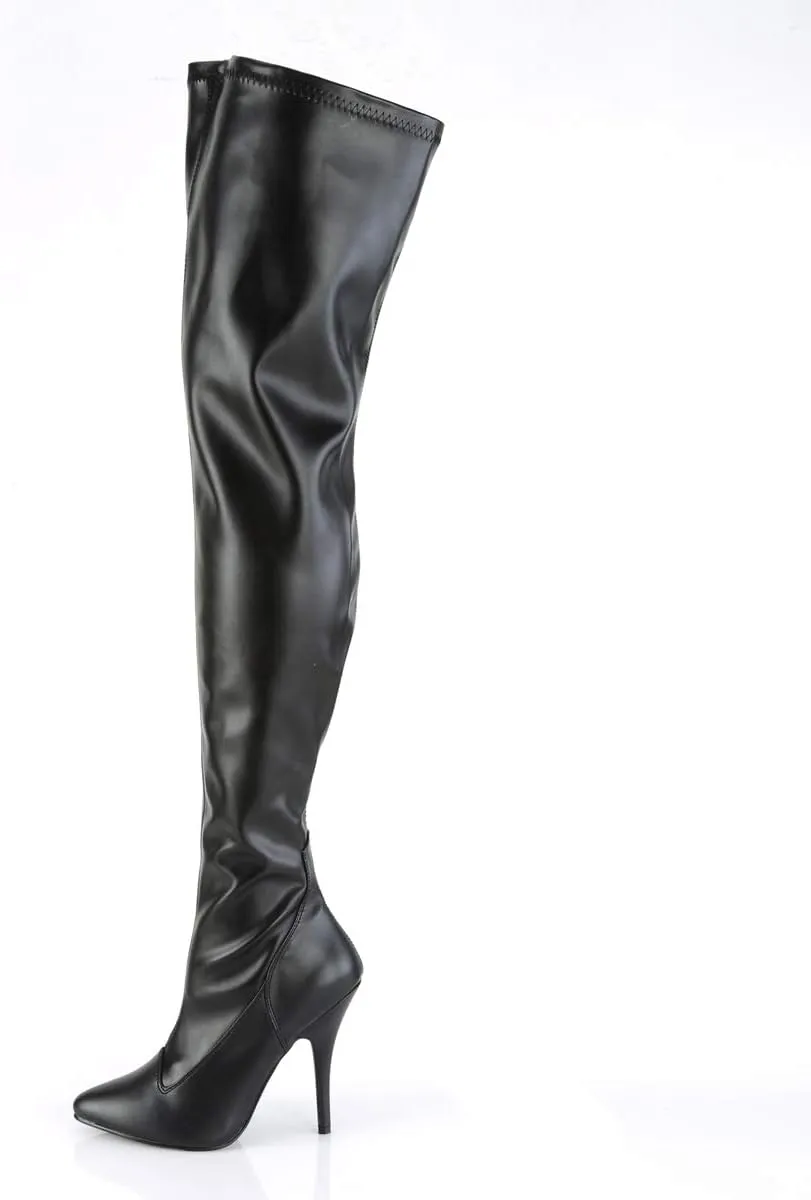 Pleaser Women's Seduce-3000 Thigh-high Boots