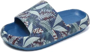 PLMOKN Slippers for women mens pillow cloud slides house indoor and outdoor summer sandals bedroom shower non-slip comfortable open toe slippers