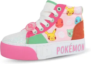 Pokémon Pre-School Girls High Top Sneakers