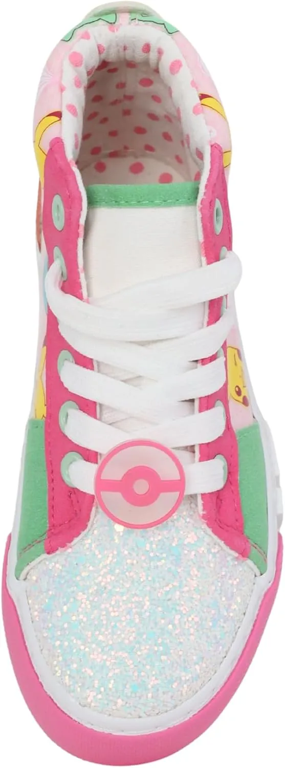Pokémon Pre-School Girls High Top Sneakers