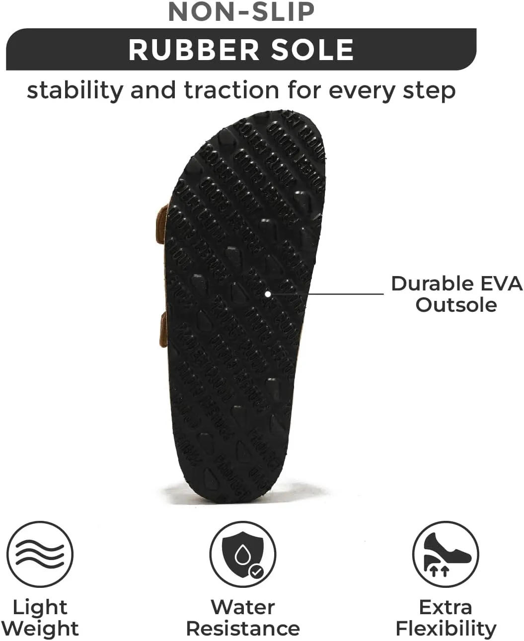 Project Cloud Genuine Leather Flat Sandals Women 2025 Beach Essentials Womens Sandals Memory Foam Vacation Essentials Slides for Women Footwear (Venita)