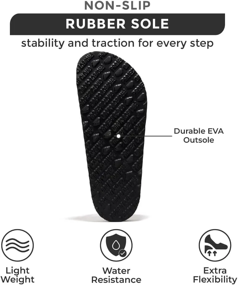 Project Cloud Genuine Leather Flat Sandals Women Beach Essentials Womens Sandals Memory Foam Vacation Essentials Slides for Women Footwear (Venita)