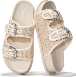 Project Cloud Platform Sandals Women Footwear - Comfortable Summer Slides Memory foam Insole with Adjustable Straps - Casual Wear Womens Sandals