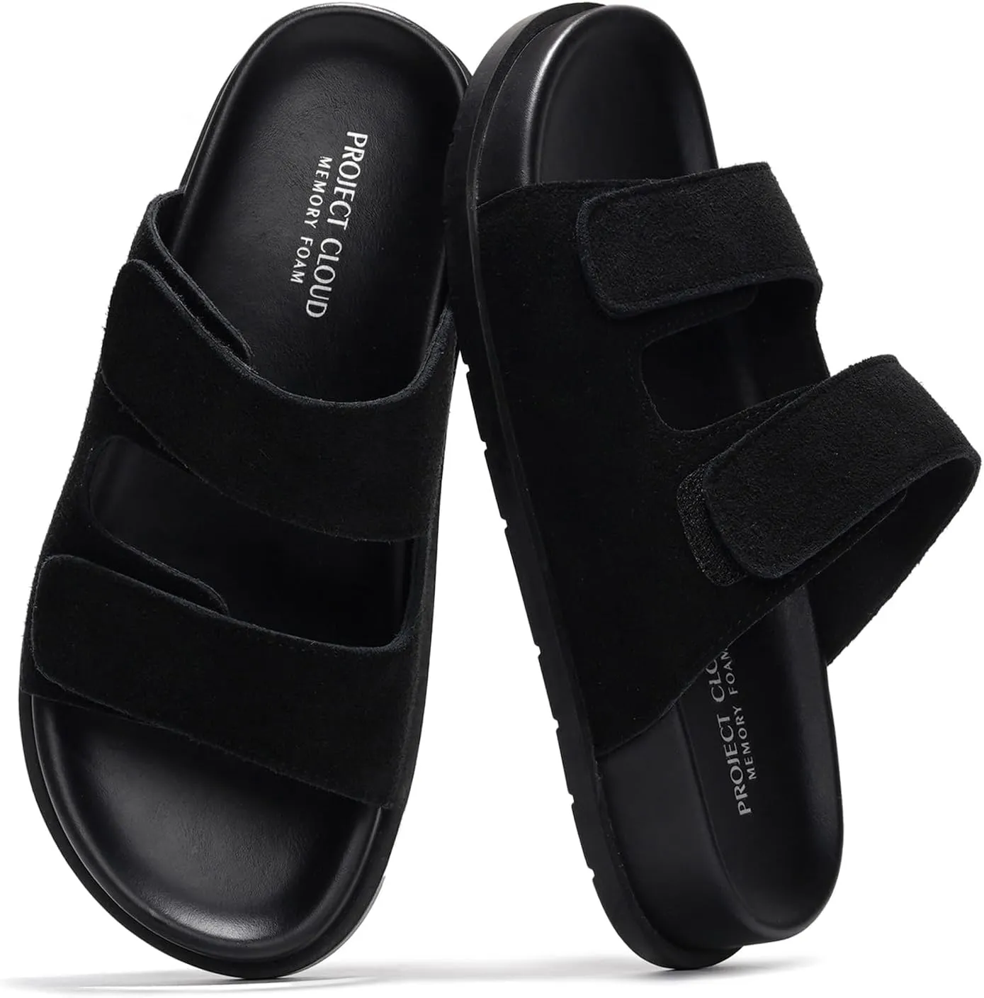 Project Cloud Platform Sandals Women Footwear - Comfortable Summer Slides Memory foam Insole with Adjustable Straps - Casual Wear Womens Sandals