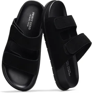 Project Cloud Platform Sandals Women Footwear - Comfortable Summer Slides Memory foam Insole with Adjustable Straps - Casual Wear Womens Sandals