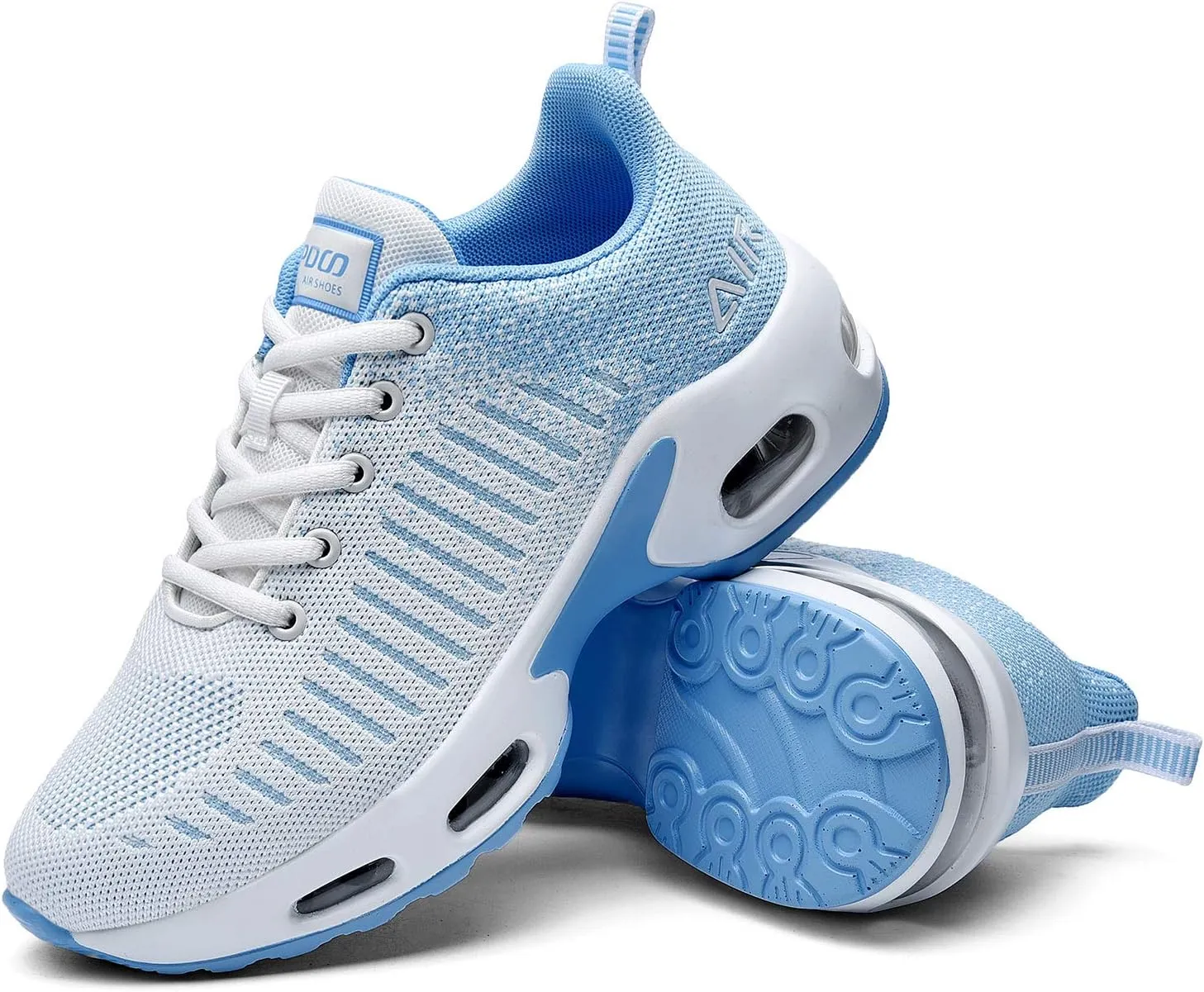 QAUPPE Womens Fashion Lightweight Air Sports Walking Sneakers Breathable Gym Jogging Running Tennis Shoes US 5.5-11 B(M)…