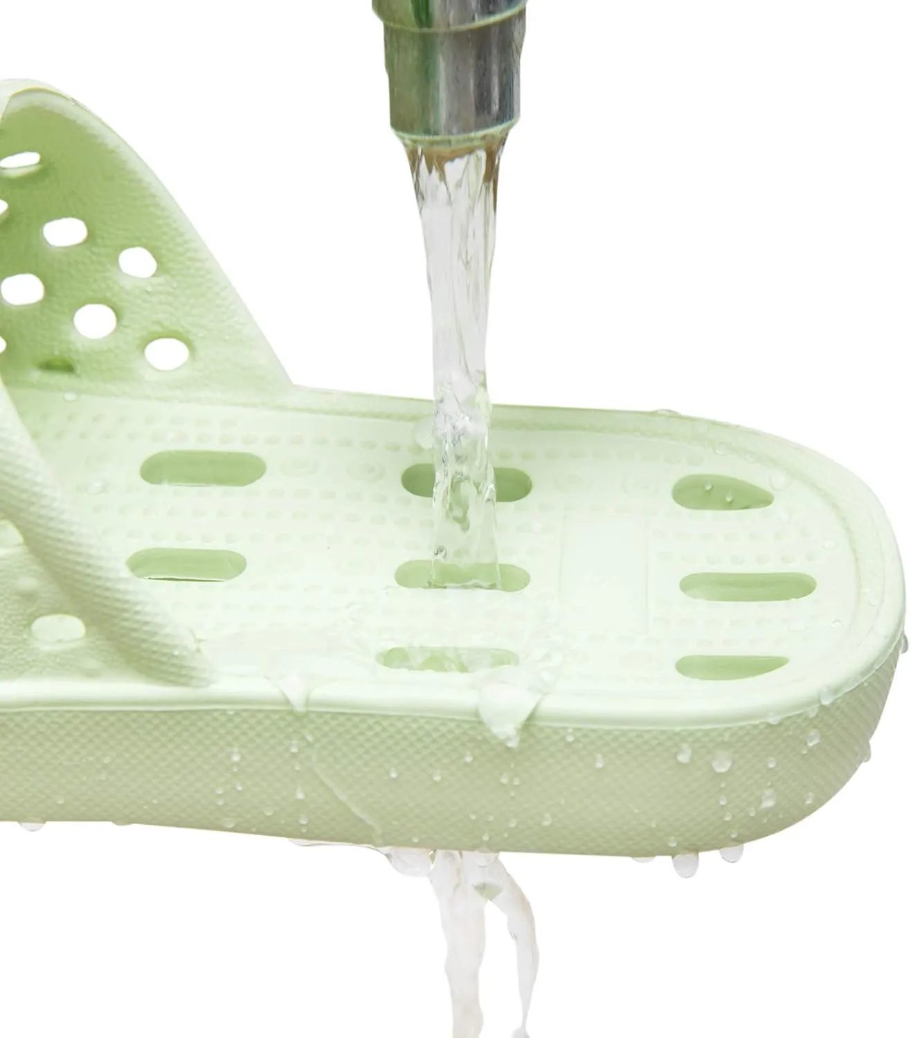 Ranberone Shower Shoes Women Quick Drying Non Slip College Dorm House Shower Sandals with Holes