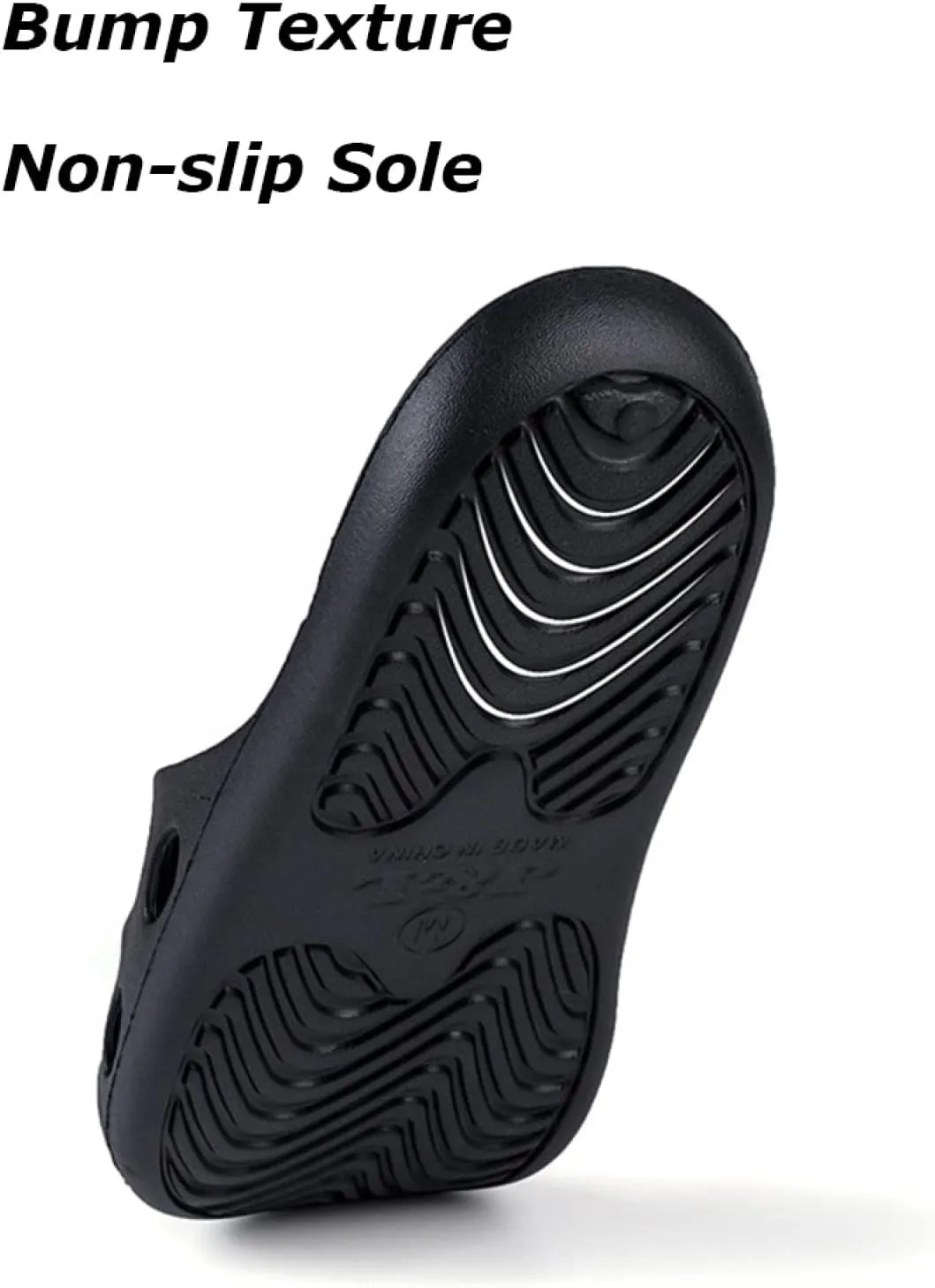 Reflexology Massage Tools Slippers,Foot Massage Slippers, Non-Slip Soft Bottom Sandals,Black,42-43,Relief Heel Neuropathy Pain Slippers