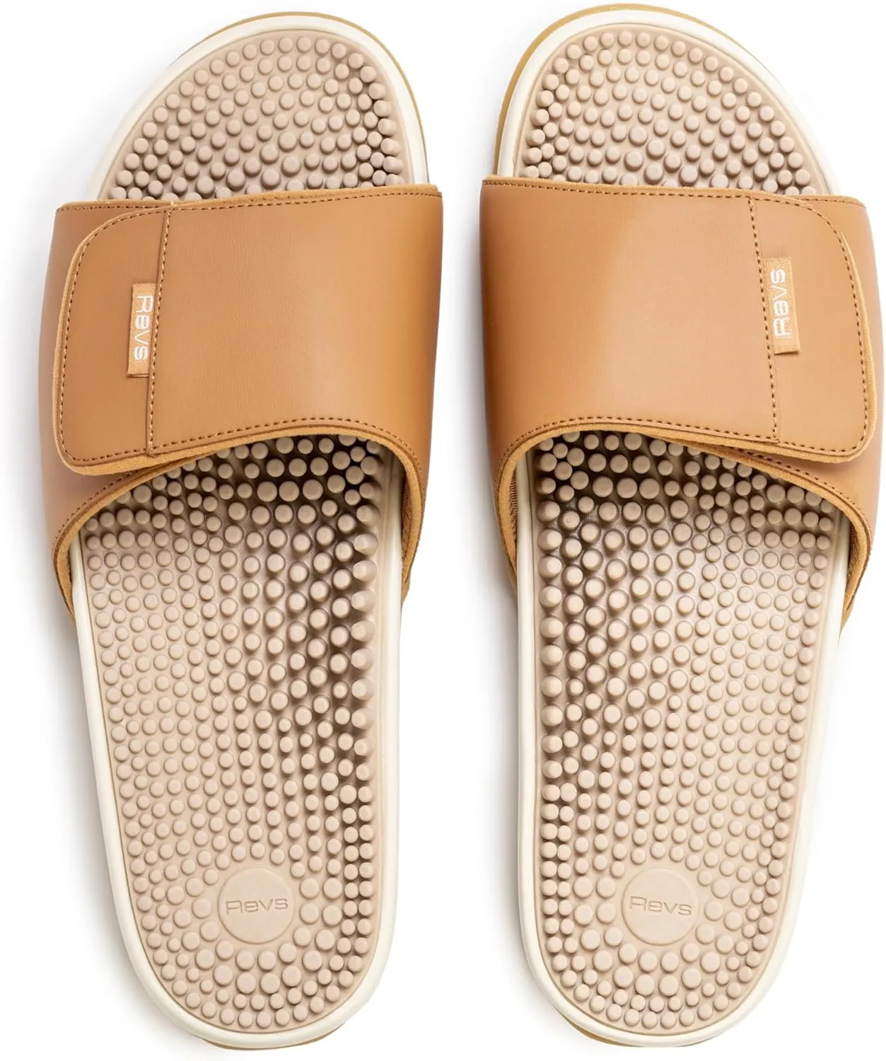 Revs - Arklet - Women’s Reflexology Massage & Acupressure Sandals. Adjustable Strap. A Natural Therapeutic Way to Stimulate Circulation, Improve Health & Wellbeing, Relieve Pain. Shock Absorbing. Arch Support.