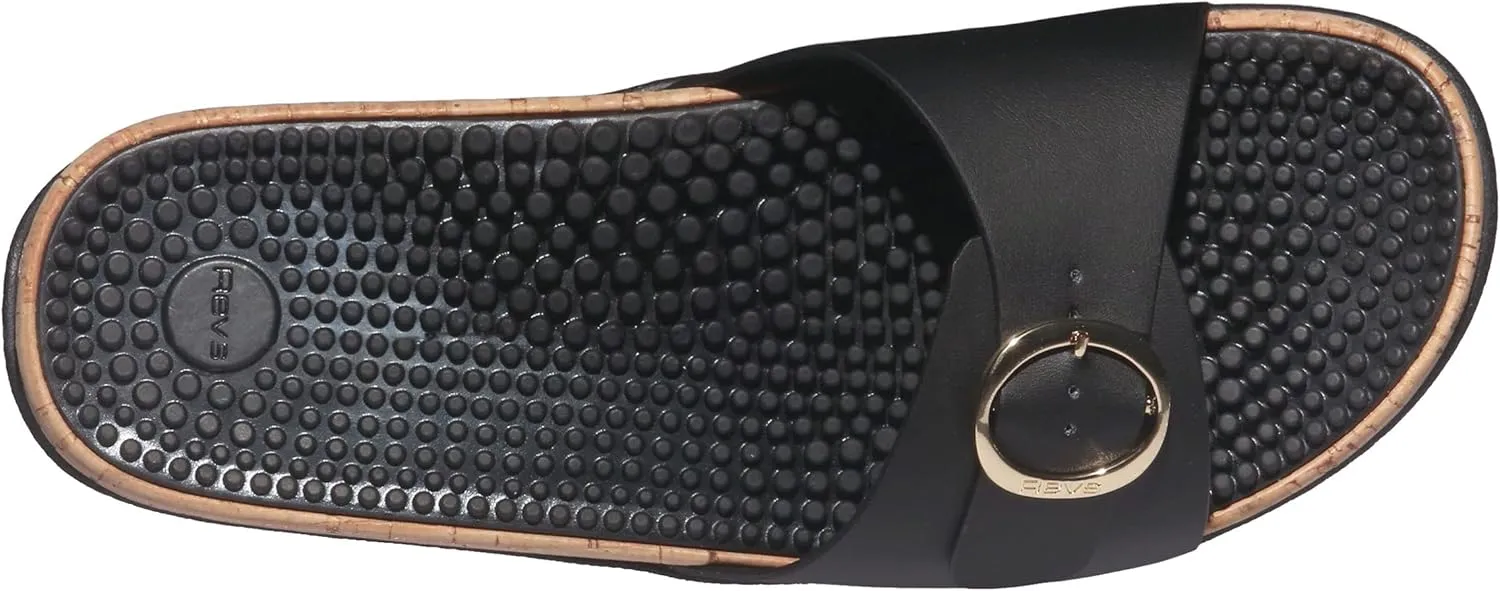 Revs - Katrine - Women’s Single Strap Reflexology Massage Sandals