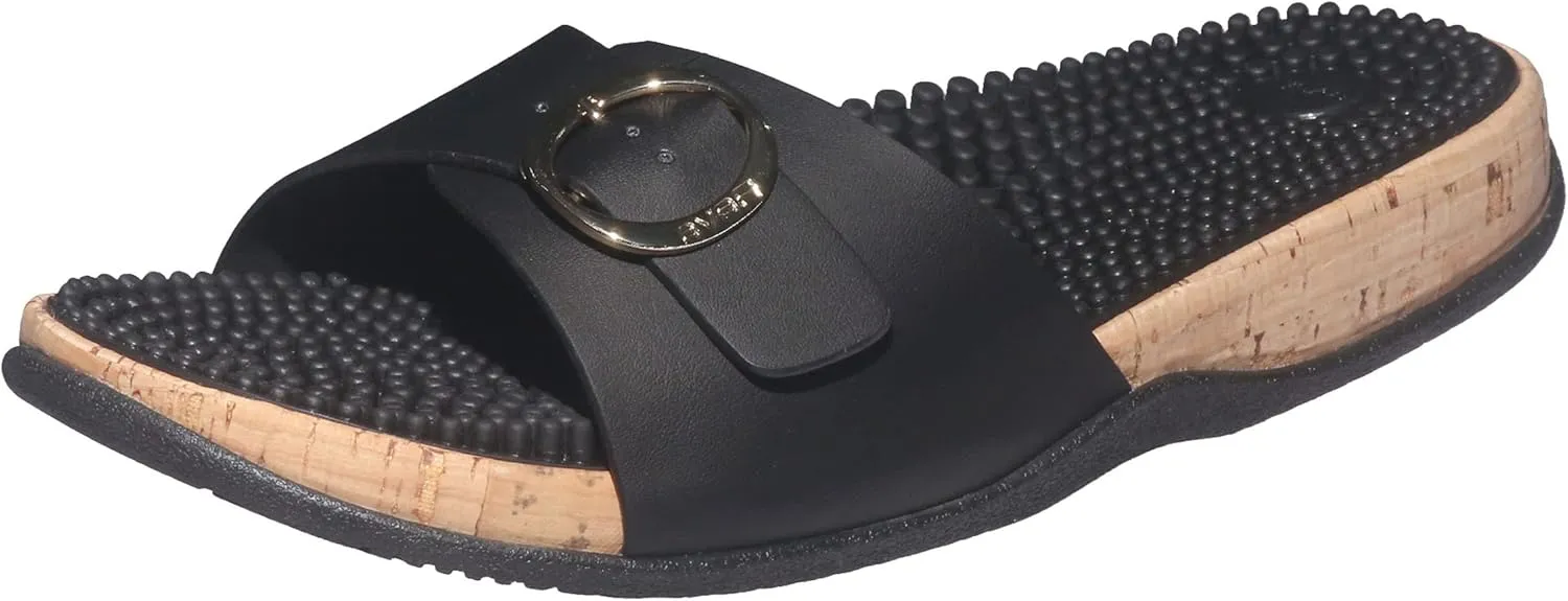 Revs - Katrine - Women’s Single Strap Reflexology Massage Sandals