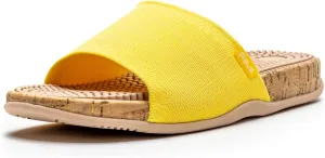Revs - Maree - Reflexology Massage & Acupressure Sandals, With a Knit Upper. Relieve Plantar Fasciitis, Help Joint Pain, Improve Energy. Shock Absorbing Sole & Arch Support.