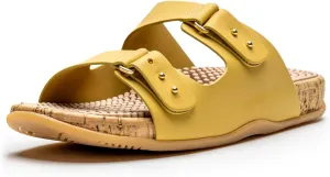 Revs Premium Reflexology & Acupressure Massage Sandals, Adjustable Strap, Cushion Comfort, Arch Support.