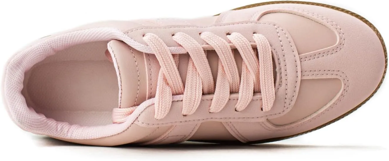 RF ROOM OF FASHION Women's Casual Low Top Trendy Fashion Sneakers Flats