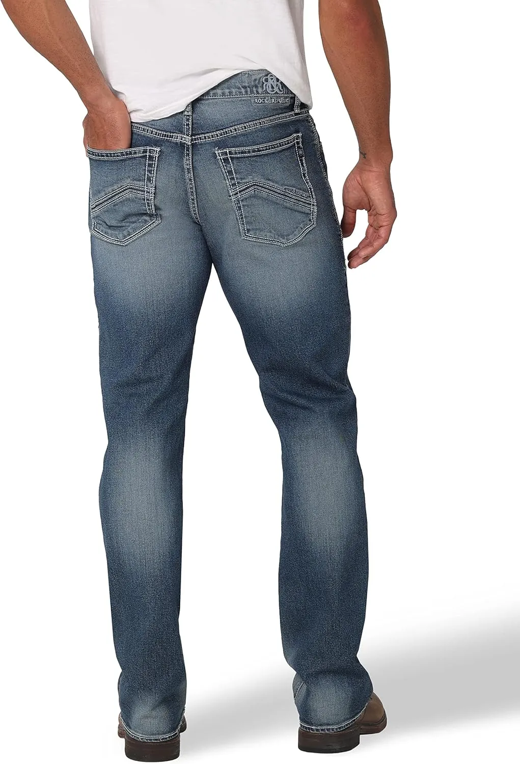 Rock & Republic Men's Mid-Rise Bootcut Jean