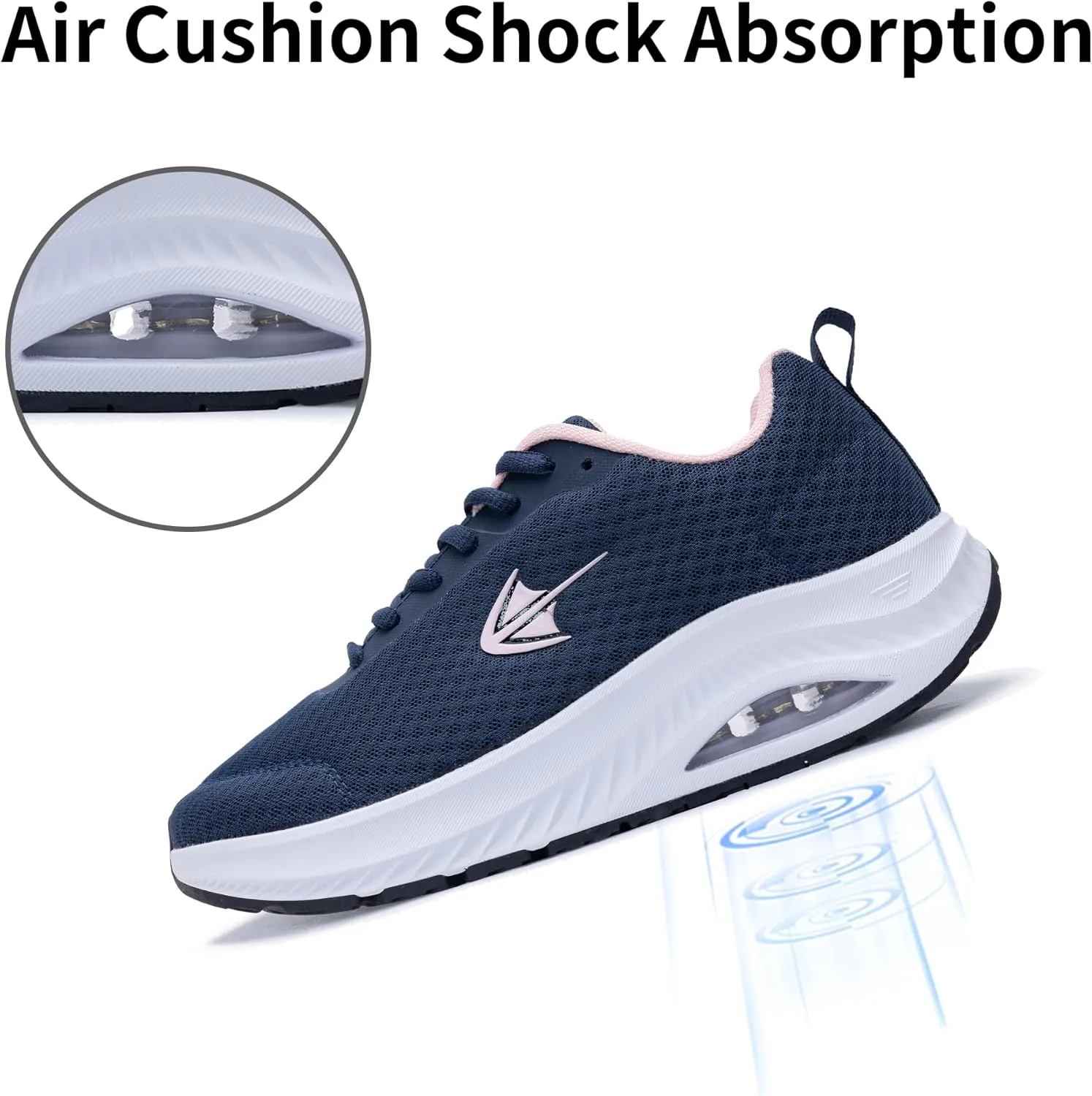 RomenSi Wide Toe Box Shoes Women Arch Support Walking Shoes Air Athletic Tennis Wide Width Sneakers for Plantar Fasciitis US 6-11