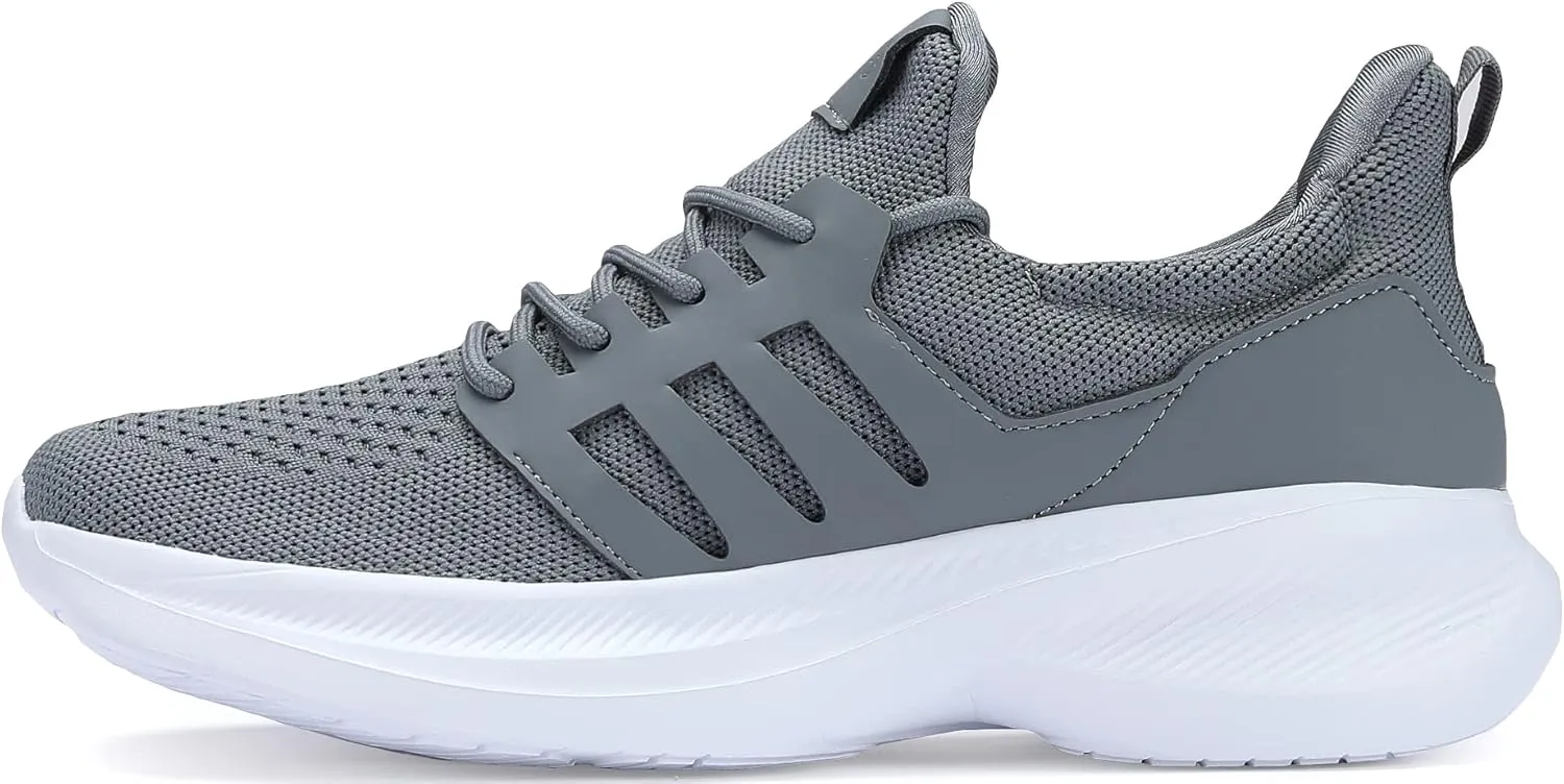 Santiro Running Shoes for Men Lightweight Breathable Walking Tennis Sneakers