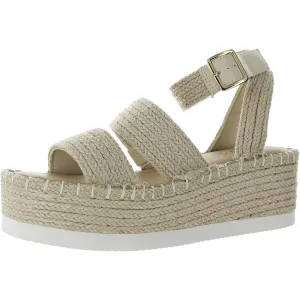 Showstop Womens Padded Insole Woven Espadrilles