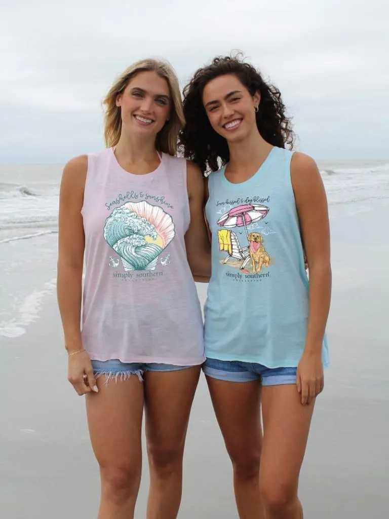 Simply Southern Women's Tank Top Relaxed-Fit Casual Stylish Women's Tank
