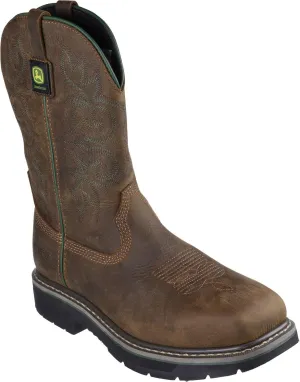 Skechers - Mens John Deere: Rowood - Boulder Valley Ct Sneakers, Color Dark Brown, Size: 9 M US