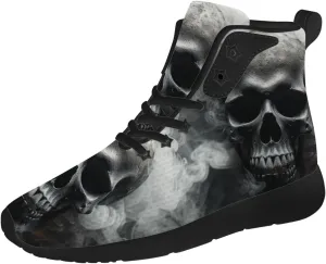Skull Shoes for Men Women Goth Skull High Top Sneakers High Top Shoes Gifts for Women Men