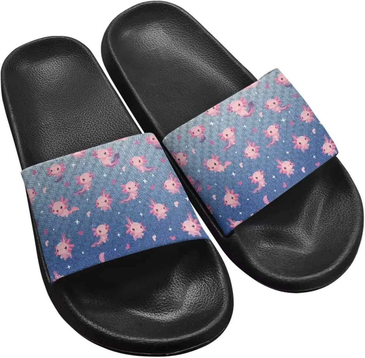 Slippers for Women and Men, Cloud Slides Shower Sandals House Shoes, Comfy and Cushioned EVA Flat Sandals