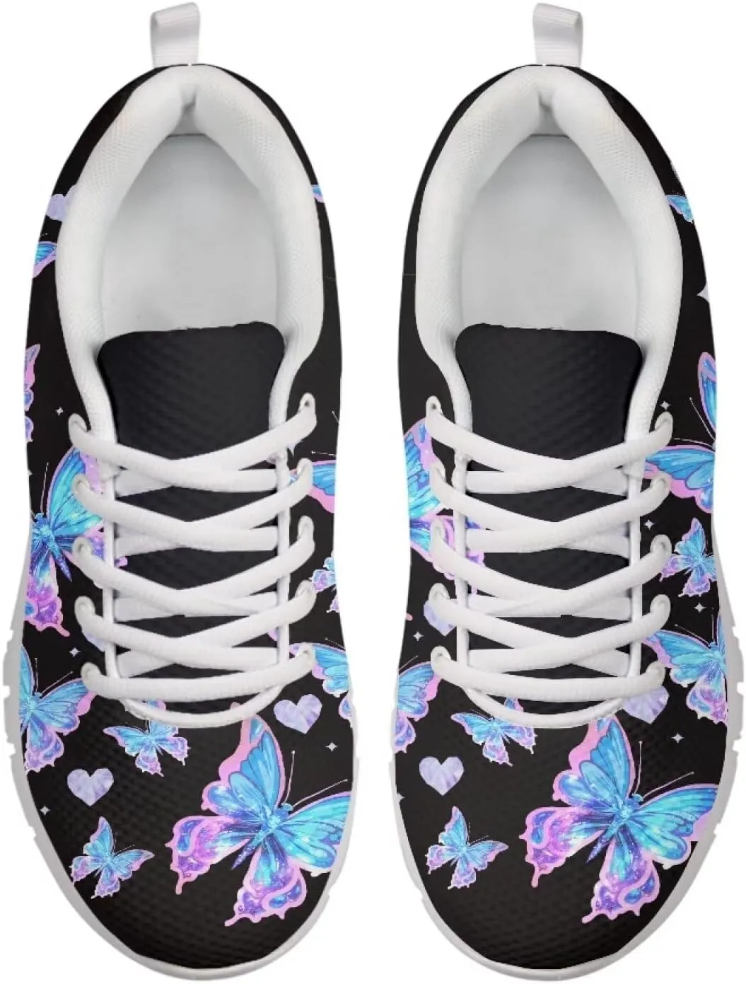 Sneakers for Women Light Lace-up Flats Sneakers Fashion Outdoor Walking Running Shoes