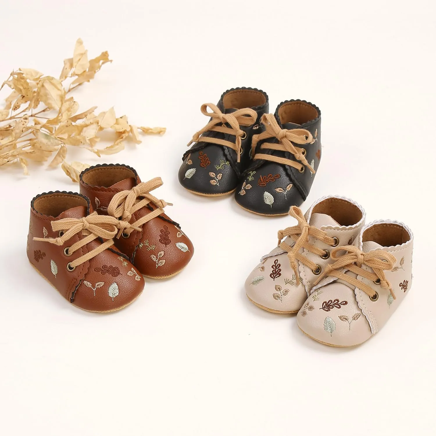 Soft Sole Baby Flats Shoes - Infant Baby Walking Shoes Dress Shoes Moccasinss Newborn Crib Shoes First Walkers