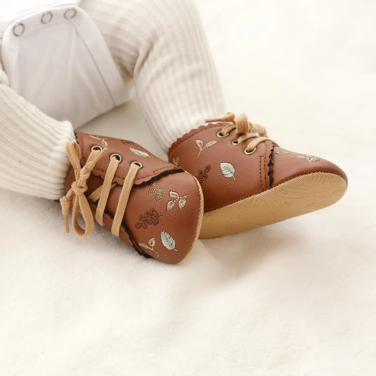 Soft Sole Baby Flats Shoes - Infant Baby Walking Shoes Dress Shoes Moccasinss Newborn Crib Shoes First Walkers