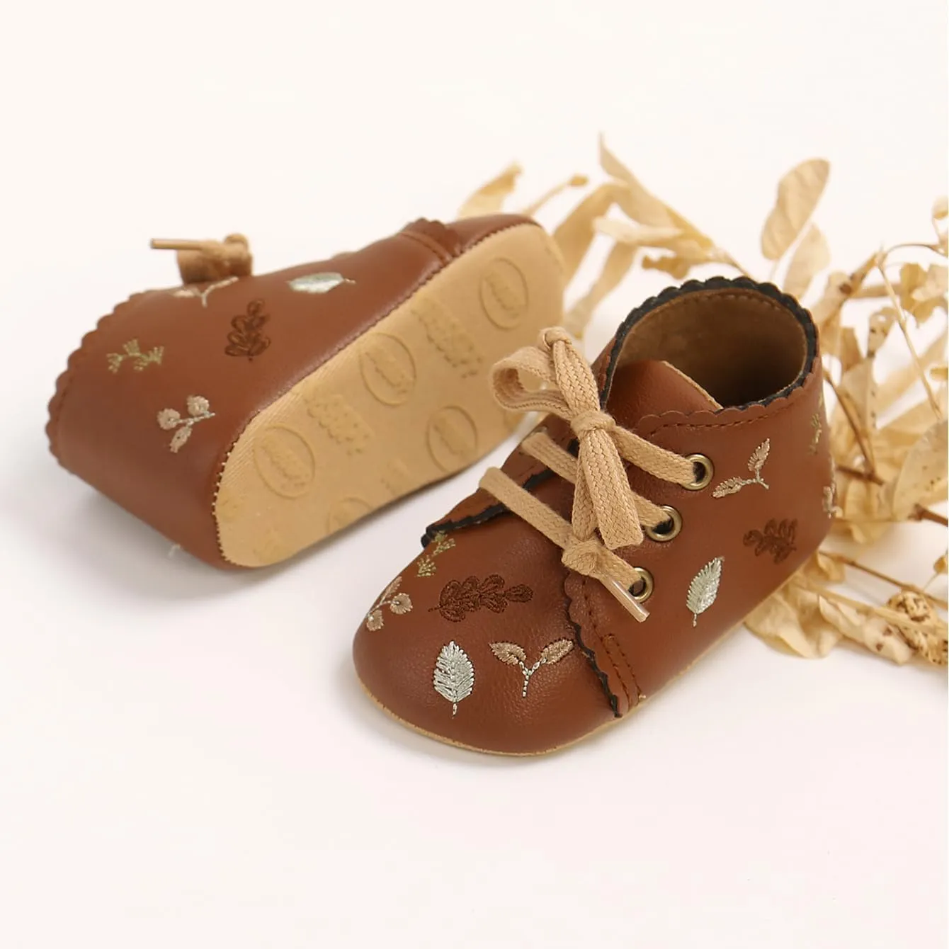Soft Sole Baby Flats Shoes - Infant Baby Walking Shoes Dress Shoes Moccasinss Newborn Crib Shoes First Walkers