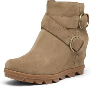 Sorel Women's Joan of Arctic Wedge II Buckle Boot - Light Rain - Waterproof