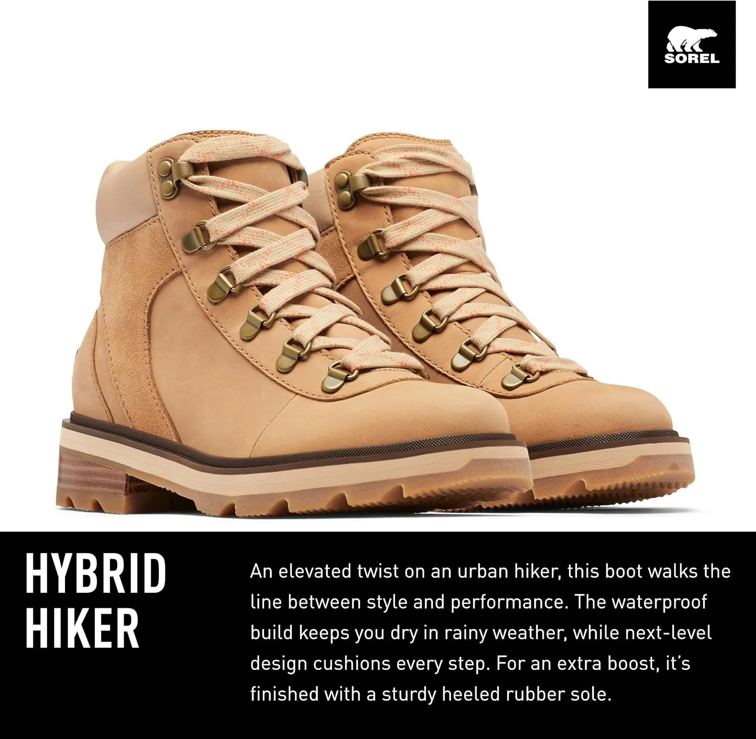 SOREL Women's Lennox Hiker Waterproof Boots