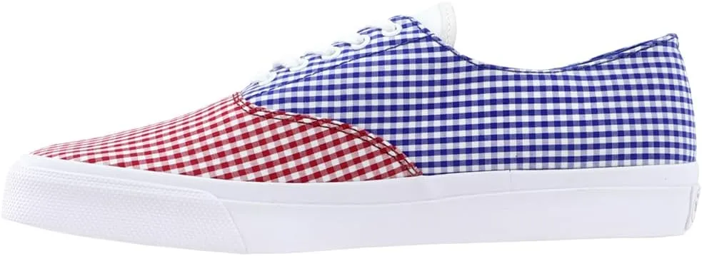 Sperry Mens Cloud CVO Gingham Lace Up Sneakers Shoes Casual - Blue
