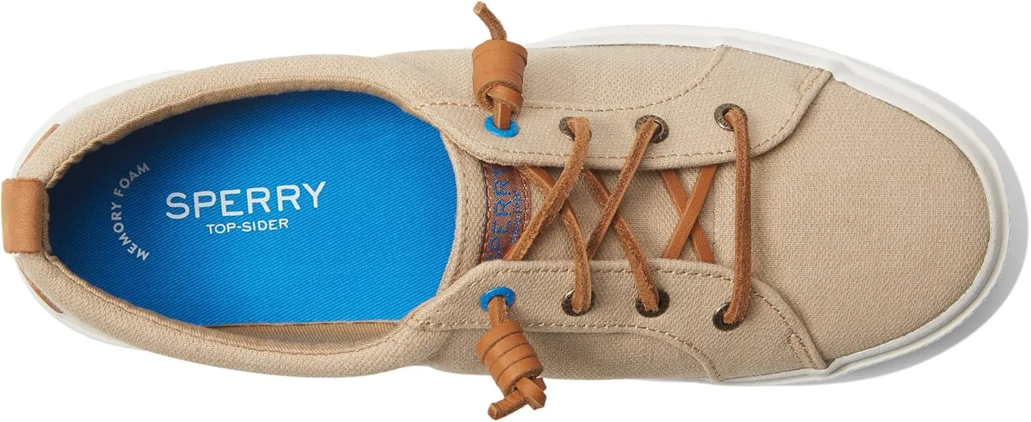 Sperry Womens Pier Wave LTT Denim Flats Casual - Beige