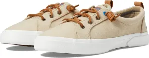 Sperry Womens Pier Wave LTT Denim Flats Casual - Beige