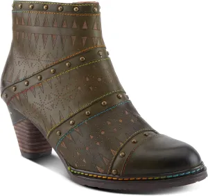 Spring Step L'Artiste Niobe Women's Standout Bootie - Bold Design, Impeccable Quality, Edgy Ankle Boots
