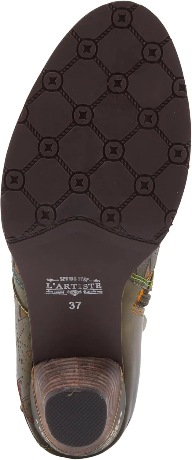 Spring Step L'Artiste Niobe Women's Standout Bootie - Bold Design, Impeccable Quality, Edgy Ankle Boots