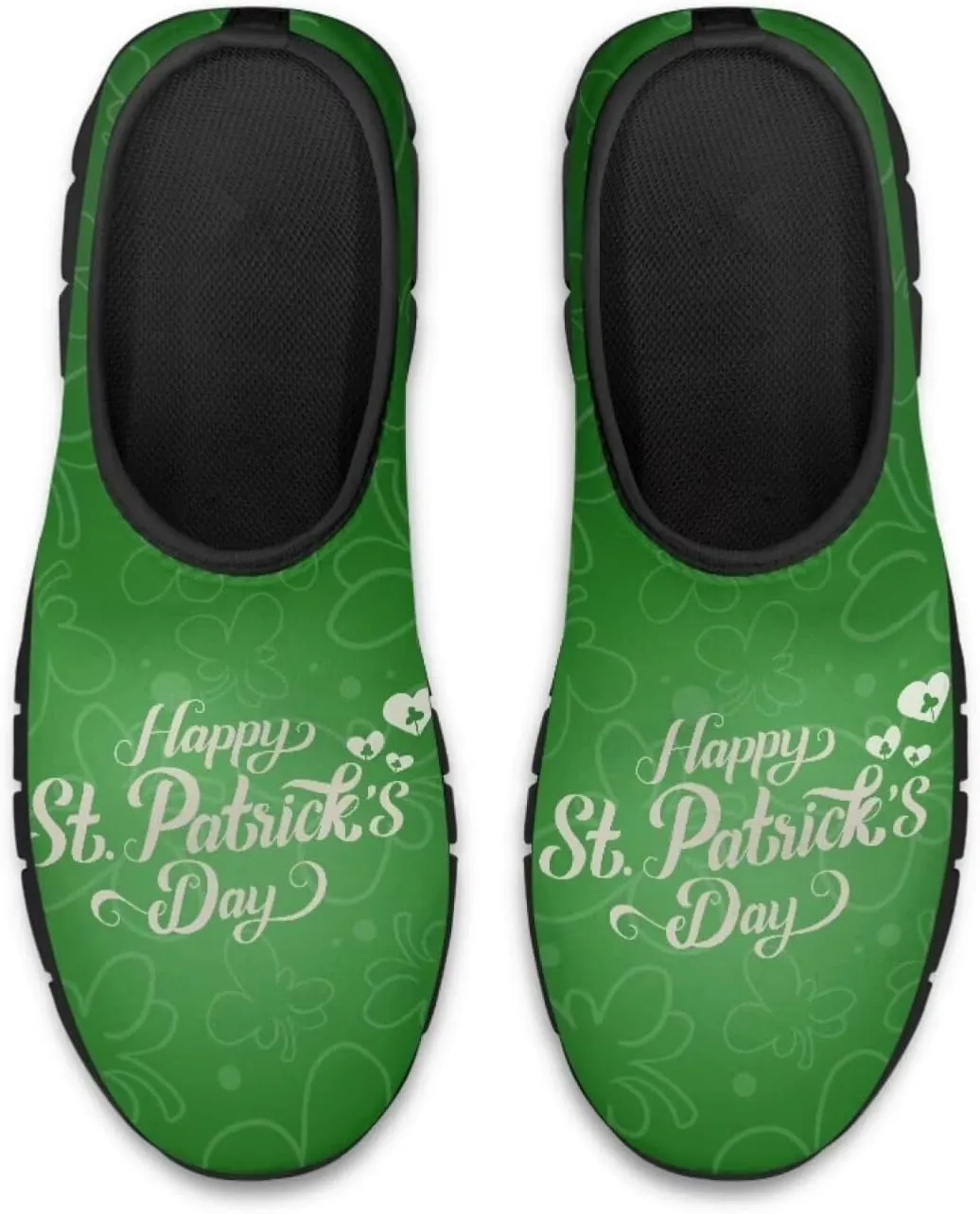St. Patrick's Day Loafers for Women Tennis Sneakers for Women Slip-on Fashion Trekking Shoes Casual Loafers Flat for Hikking