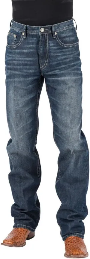 Stetson Men's 1520 Standard Fit Straight Jeans