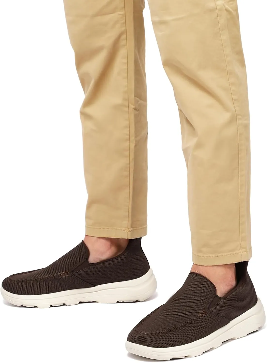 STQ Orthopedic Shoes for Men Casual Slip on Sneakers for Plantar Fasciitis Relief