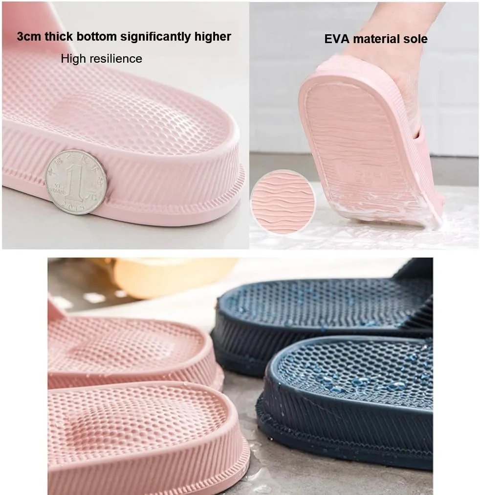 Summer Slippers for Women Massage Slippers Foot Arch Shower Sandals, Unisex Massagers Sandals Home Indoor Soft Massage Foam Bathroom Slippers Spa Shower Sandal for Mens Womens