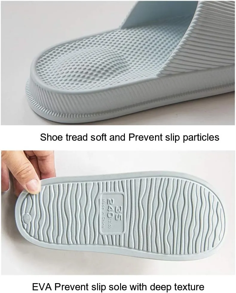 Summer Slippers for Women Massage Slippers Foot Arch Shower Sandals, Unisex Massagers Sandals Home Indoor Soft Massage Foam Bathroom Slippers Spa Shower Sandal for Mens Womens