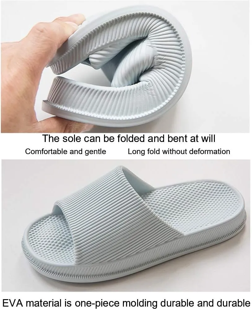 Summer Slippers for Women Massage Slippers Foot Arch Shower Sandals, Unisex Massagers Sandals Home Indoor Soft Massage Foam Bathroom Slippers Spa Shower Sandal for Mens Womens