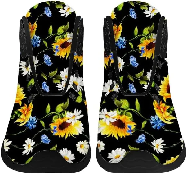 Sunflower Shoes for Men Women High Top Sneakers Casual Shoes Gifts for Girlfriend Boyfriend