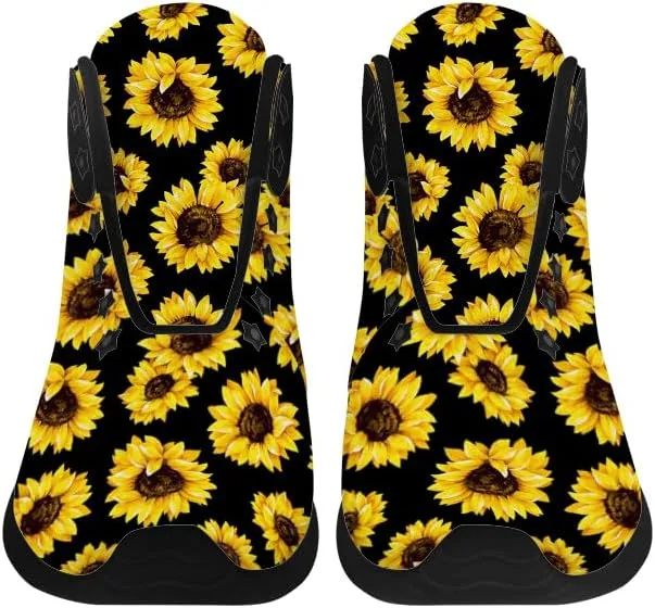 Sunflower Shoes for Men Women High Top Sneakers Casual Shoes Gifts for Girlfriend Boyfriend