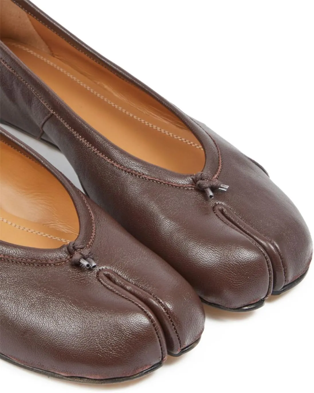 Tabi Ballet Flats for Women Dressy Casual Shoes Split Toe Wide Flats Light Weight Japanese Shoes