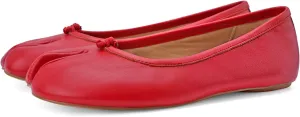 Tabi Ballet Flats Shoes for Women Rounde Toe Wide Width Split Toe Low Heel Comfortable Flats Shoes